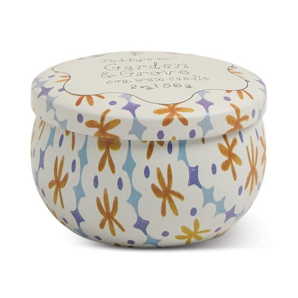 Tulip tin Candles Garden and grove LittleLintons