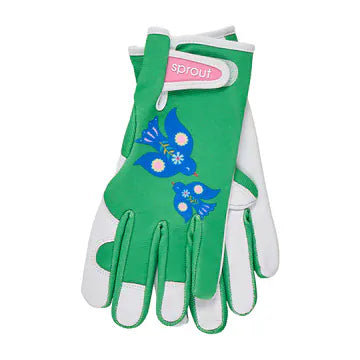 Short Gardening gloves garden Birds LittleLintons