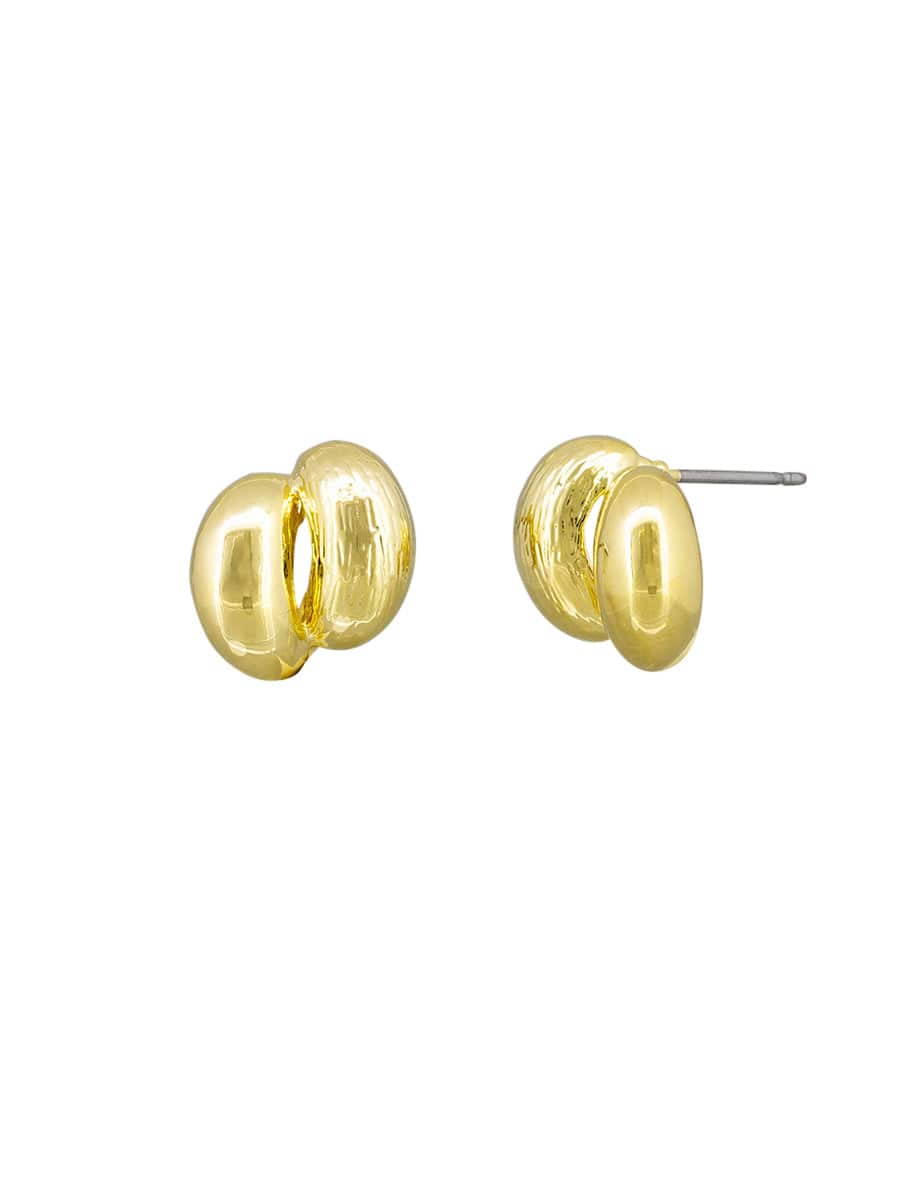 Double pod  Earrings Gold LittleLintons