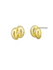 Double pod  Earrings Gold LittleLintons