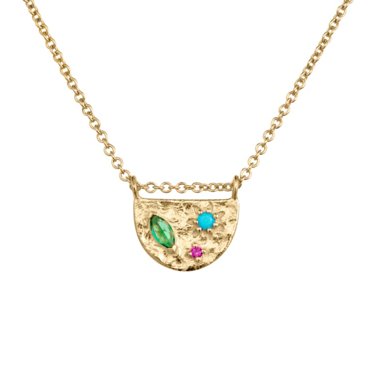 Gem  necklace Gold LittleLintons