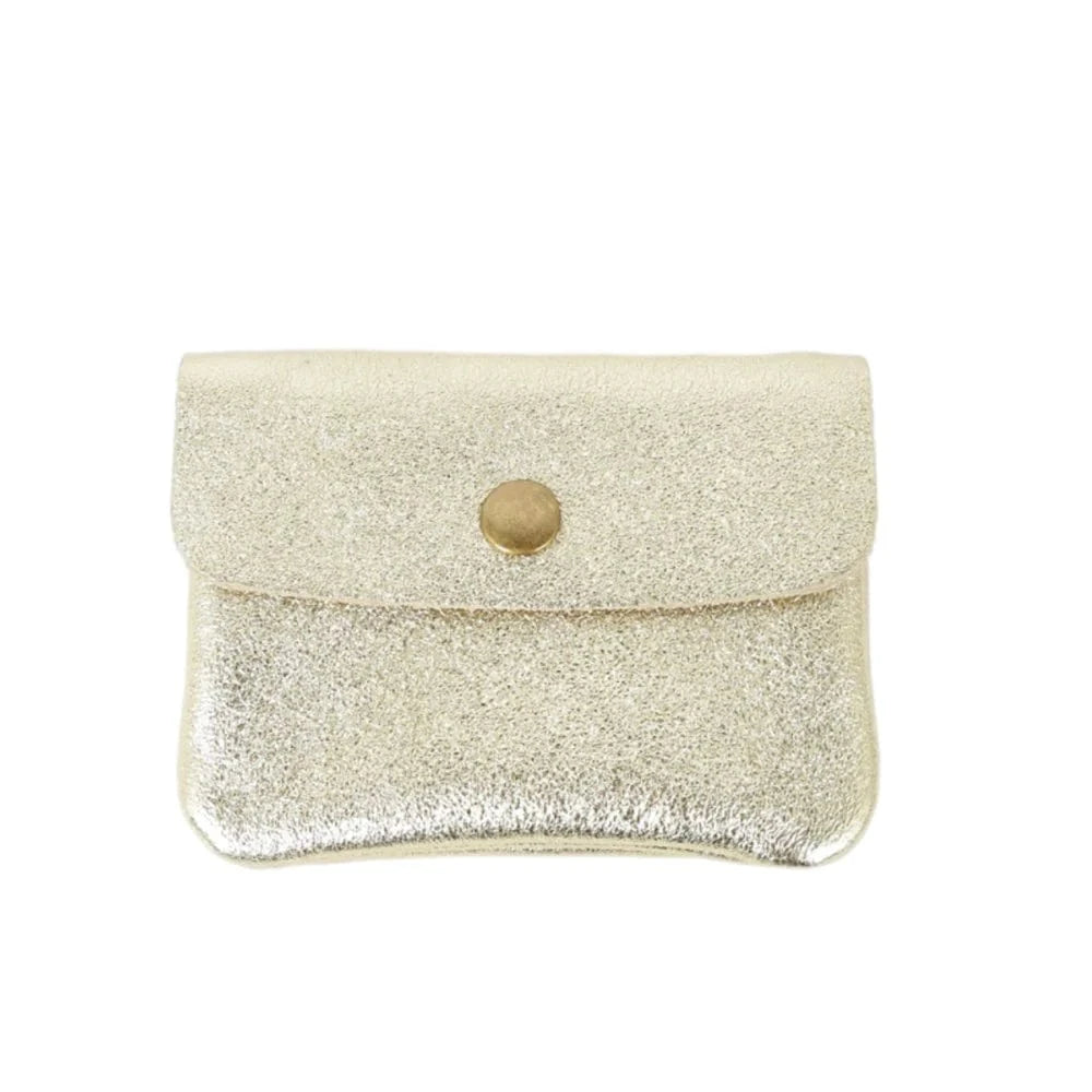 Maison leather purse Gold LittleLintons