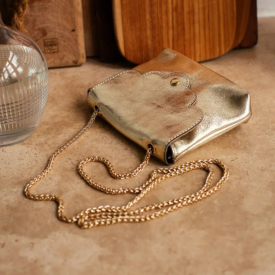 Pia mini bag Gold LittleLintons