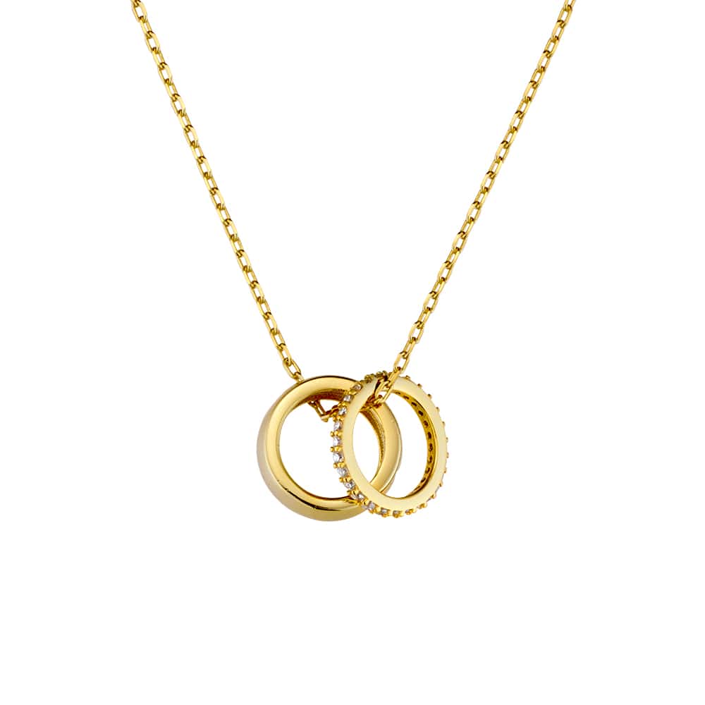 Ring charms Necklace Gold LittleLintons