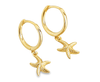 Sea star  hoops Gold LittleLintons