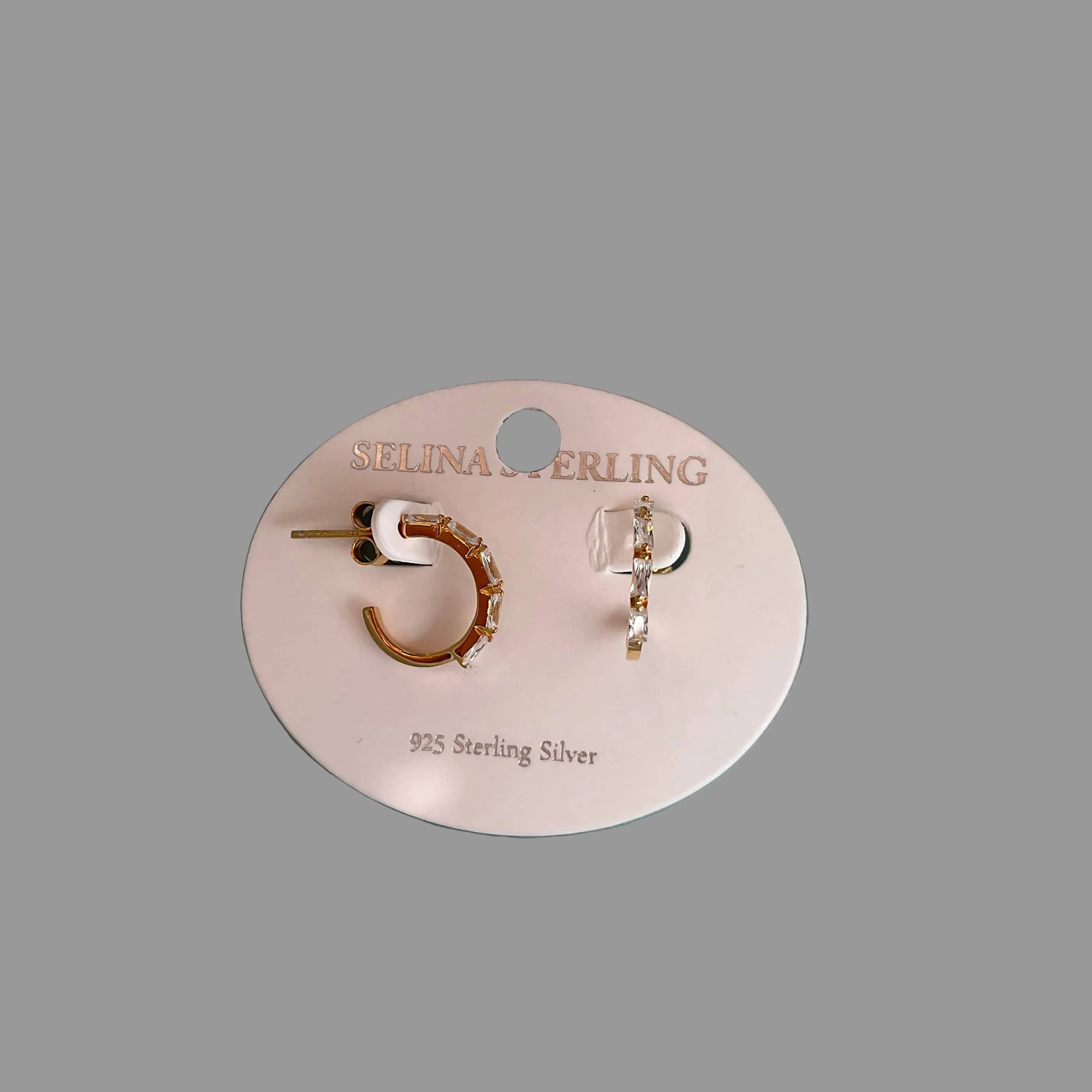 Shine earrings Gold LittleLintons