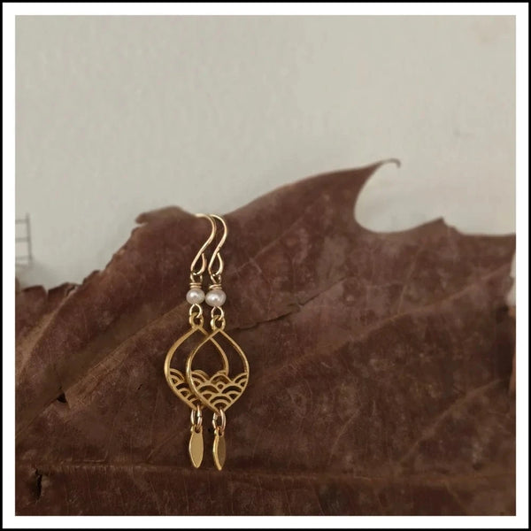 Paird  ebb & flow earrings Gold Paird