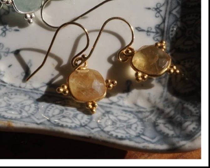Paird  oracle earrings Gold Paird