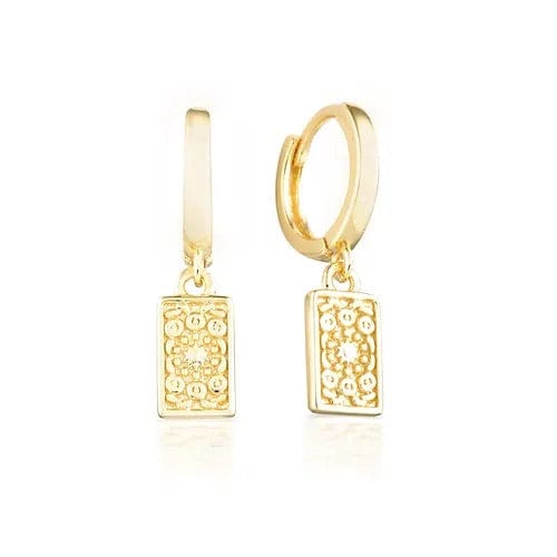 Malo earrings Gold-plated LittleLintons