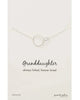 Family necklace Grand daughter silver LittleLintons