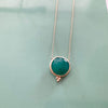Gemstone  Necklace Green onyx LittleLintons