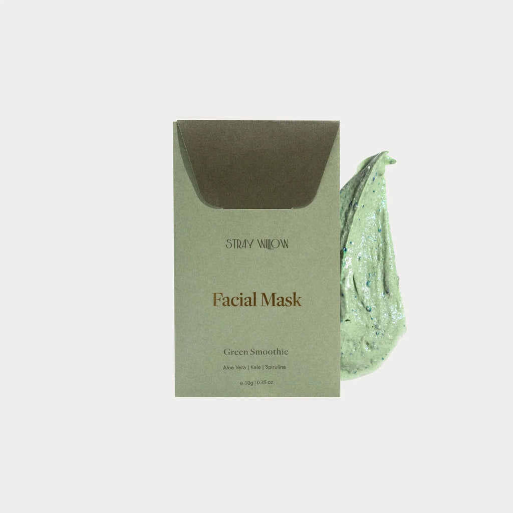 Exfoliating mini face mask Green smoothie LittleLintons