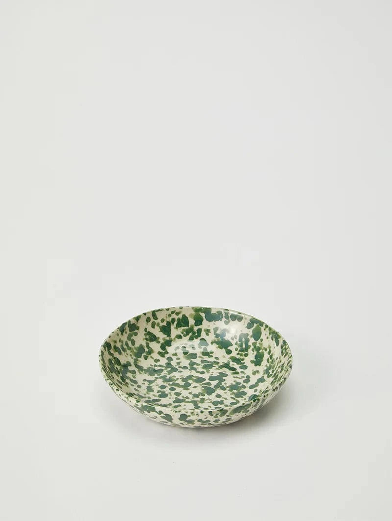 Pinchos bowls and plate Green spot LittleLintons