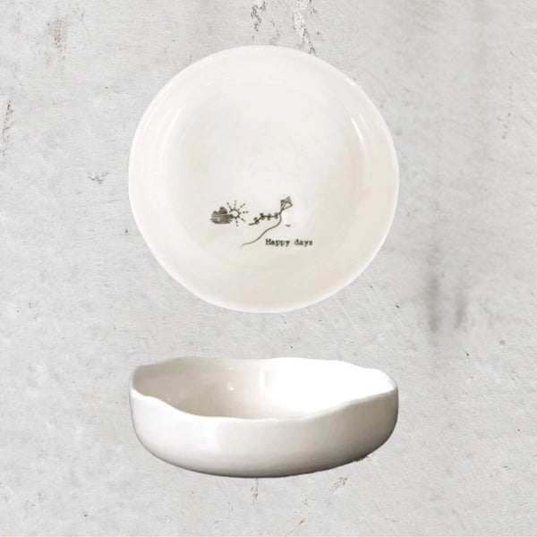 Trinket bowls Happy days LittleLintons