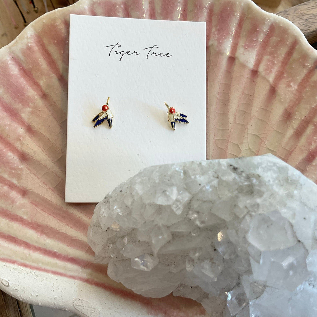 Cutest  studs Hummingbird LittleLintons