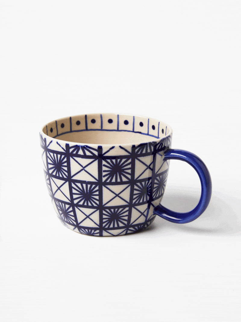 Caravan cups Indigo LittleLintons