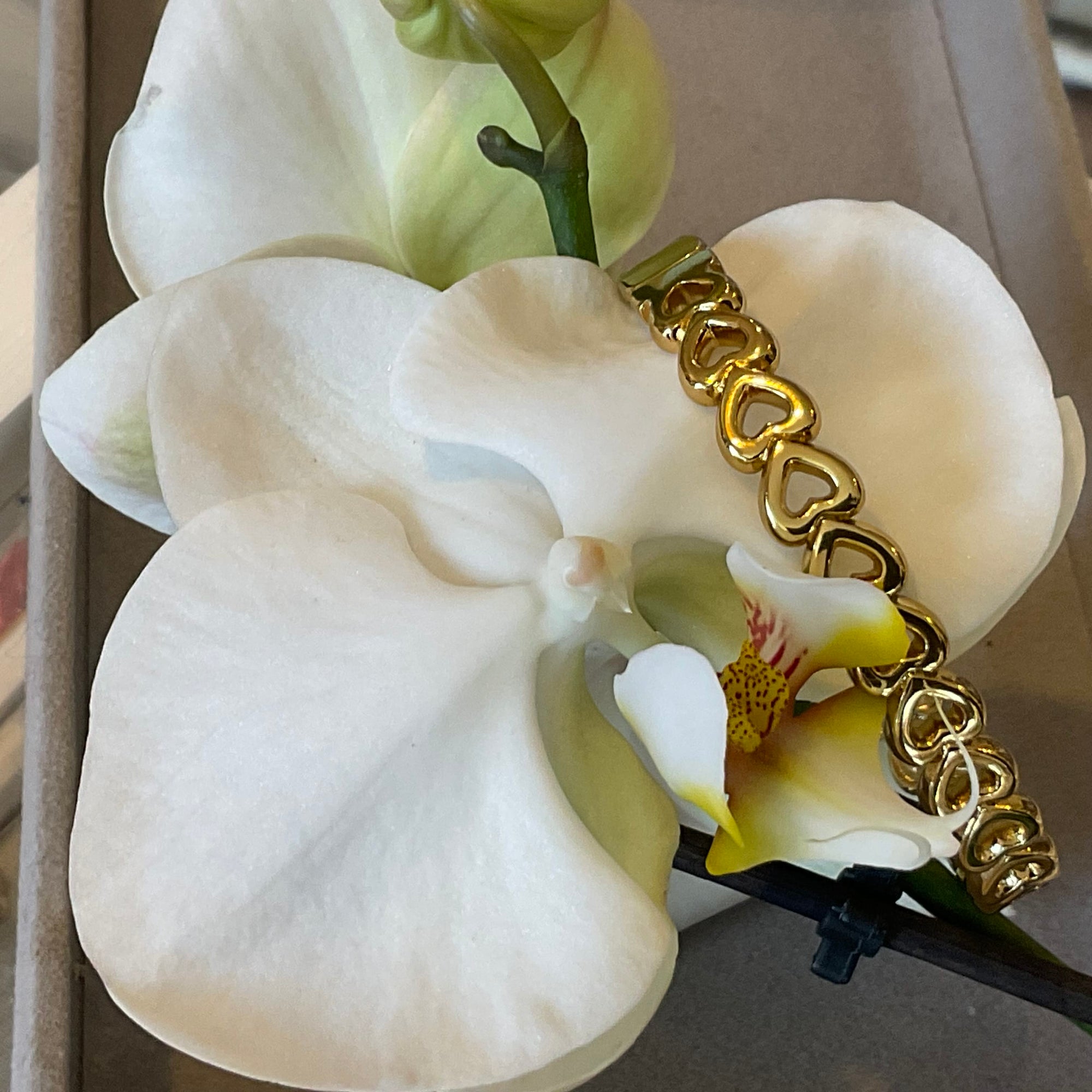 Chain of hearts Bangle Innerbloom