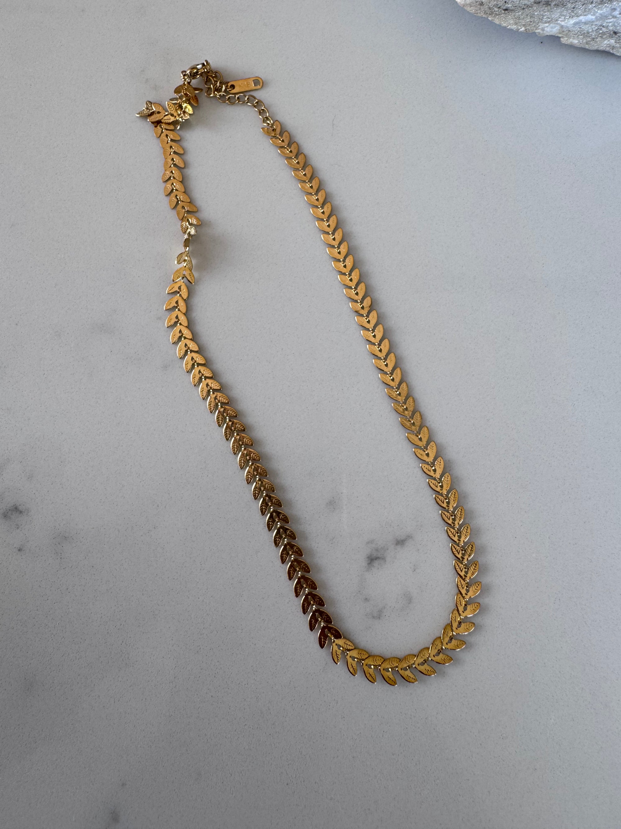 Golden Flourish necklace Innerbloom