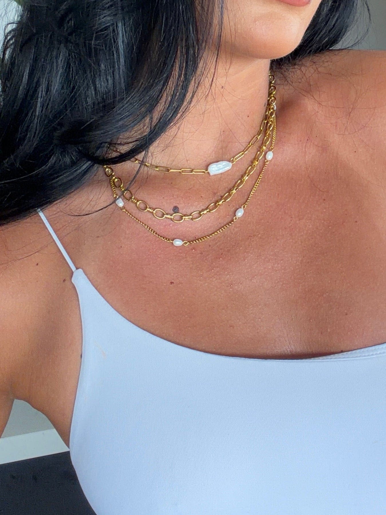 Golden Link Necklace Innerbloom