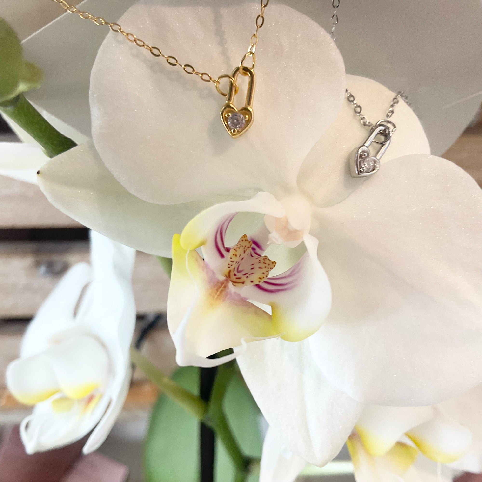 ‘Heart locked in’ necklace Innerbloom
