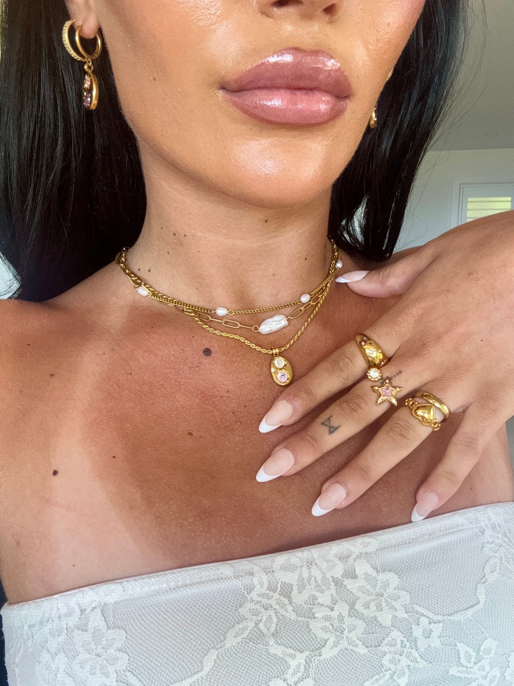 Pearl Link necklace Innerbloom