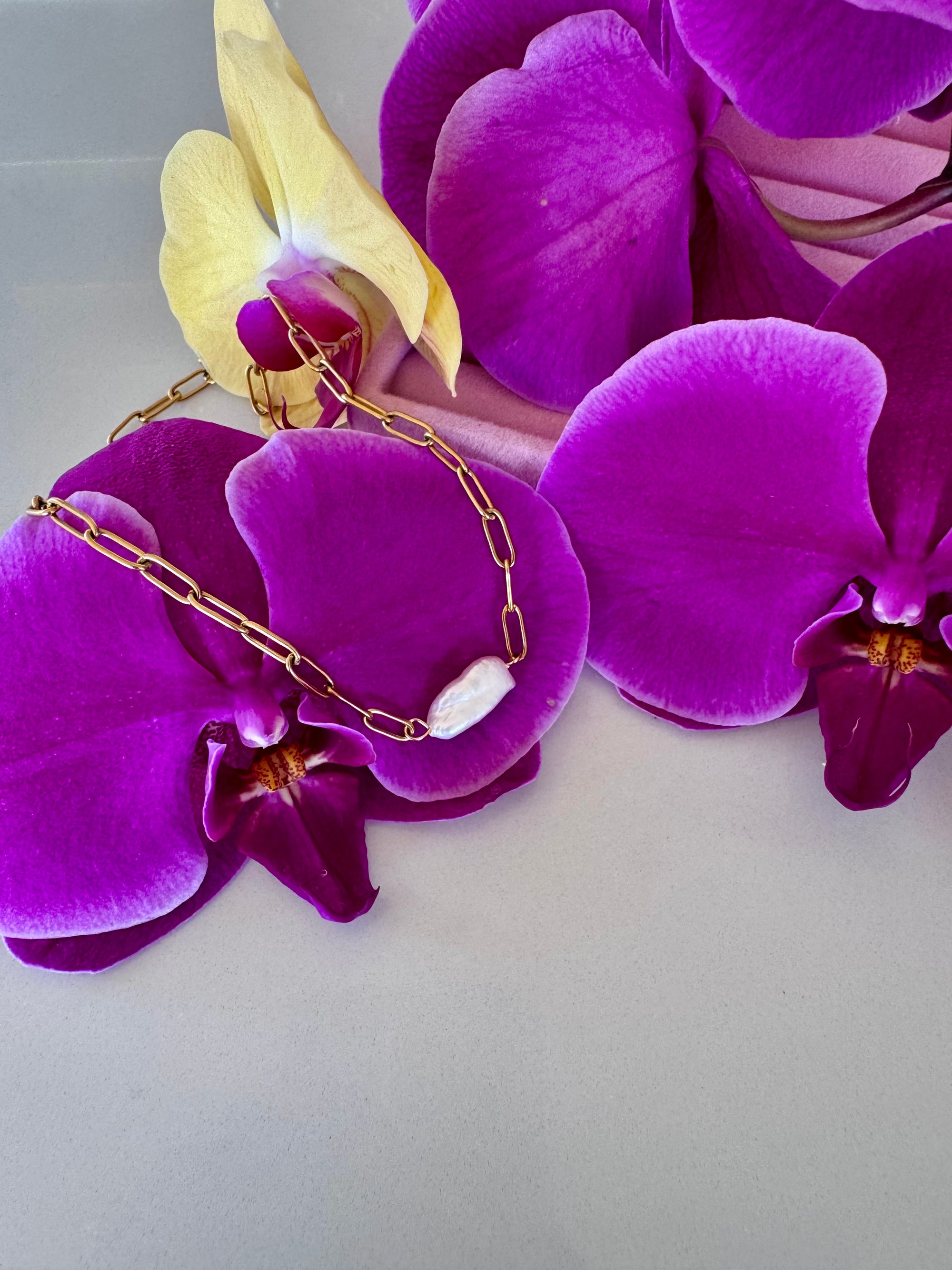 Pearl Link necklace Innerbloom