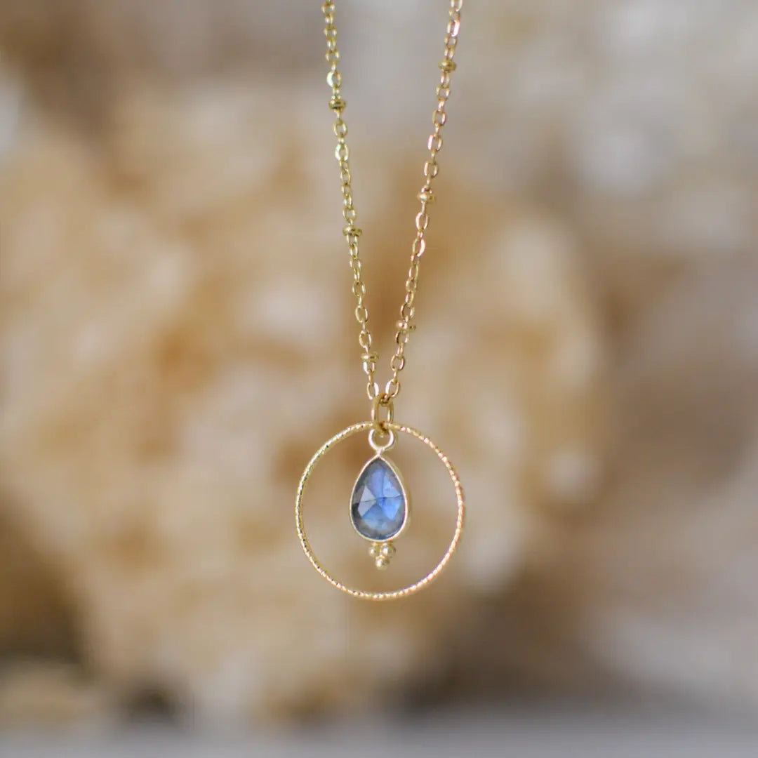 Clementine necklace Labradorite LittleLintons