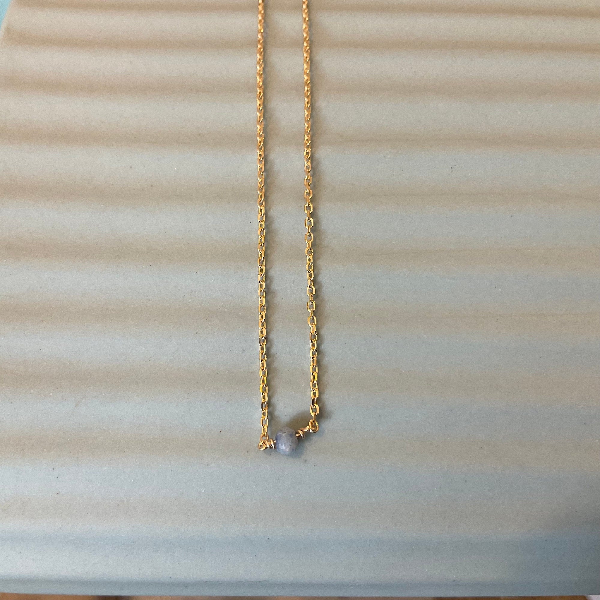 Rose necklace Labradorite LittleLintons