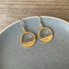 Aria earrings Labradorite Paird