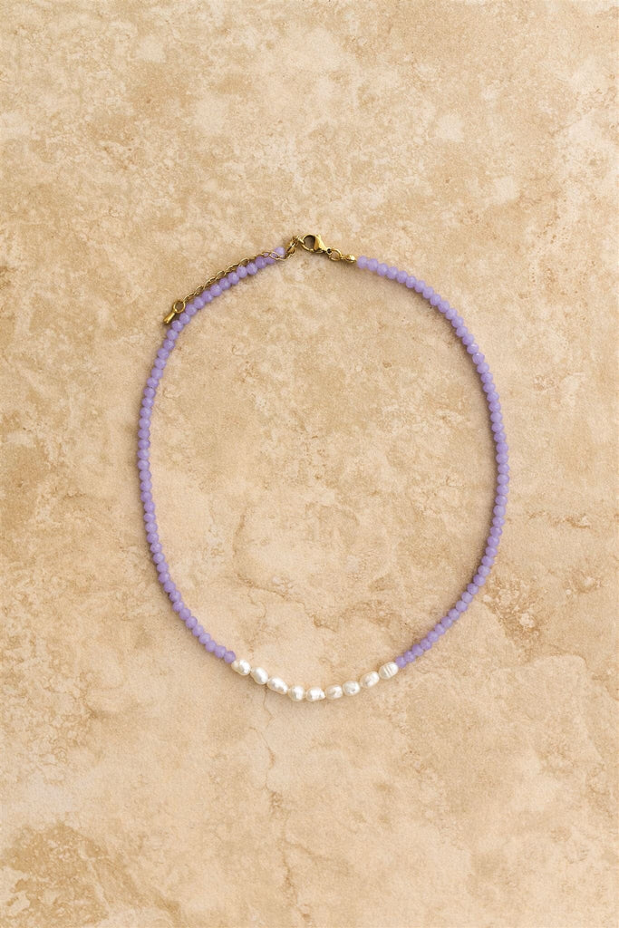 Arlo necklace Lilac LittleLintons