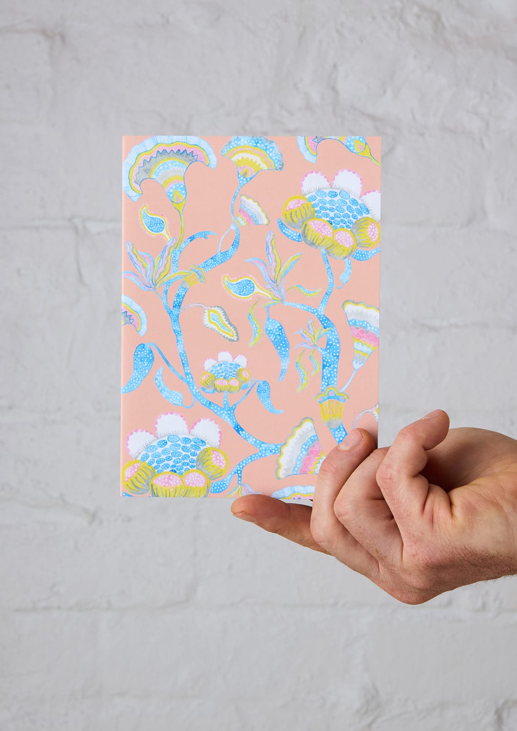 Angus Celeste  peachy card LittleLintons