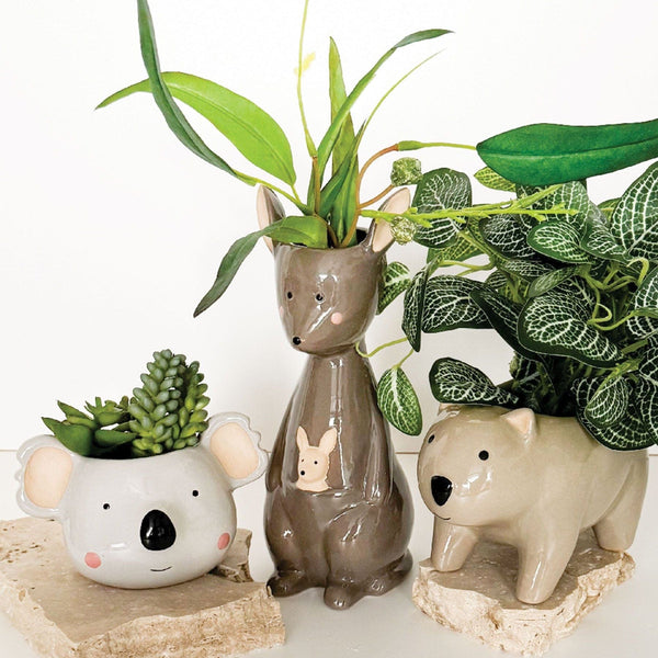 Aussie animal  pots LittleLintons