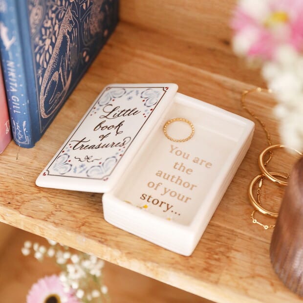 Book trinket box LittleLintons