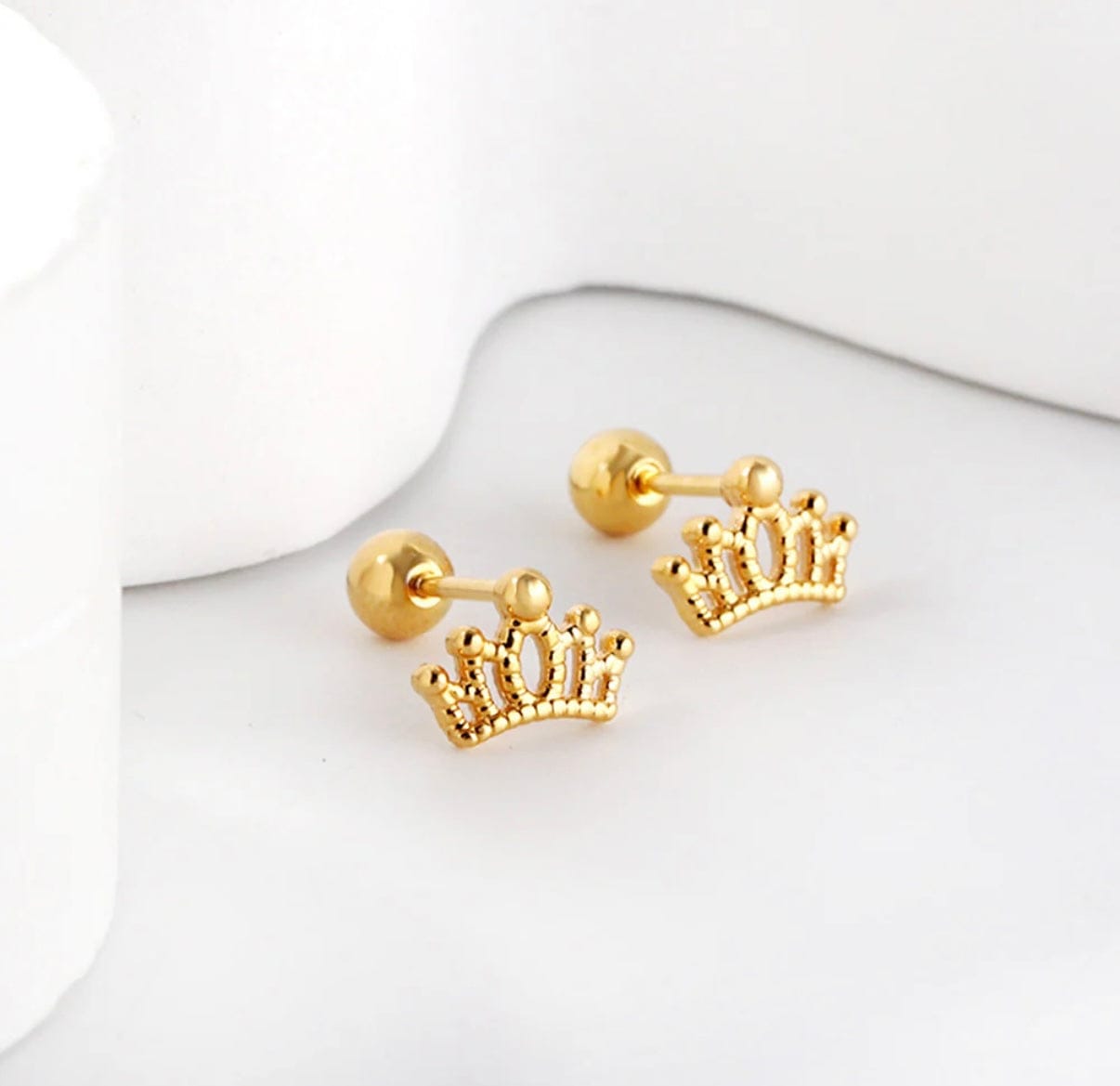 Crown studs LittleLintons