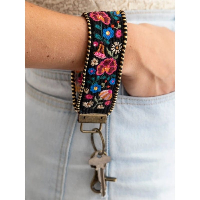 Embroidered keyring LittleLintons
