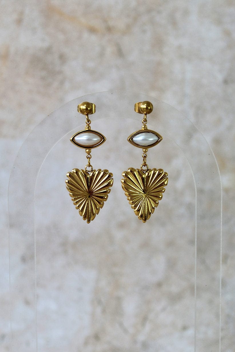 Estella pearl earrings LittleLintons