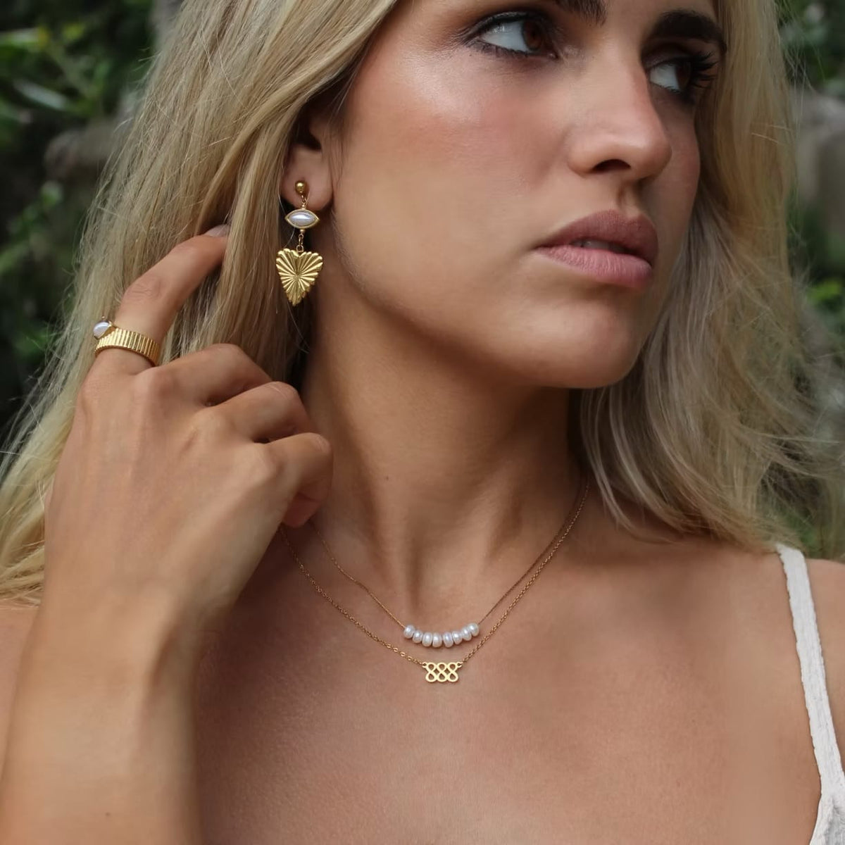 Estella pearl earrings LittleLintons