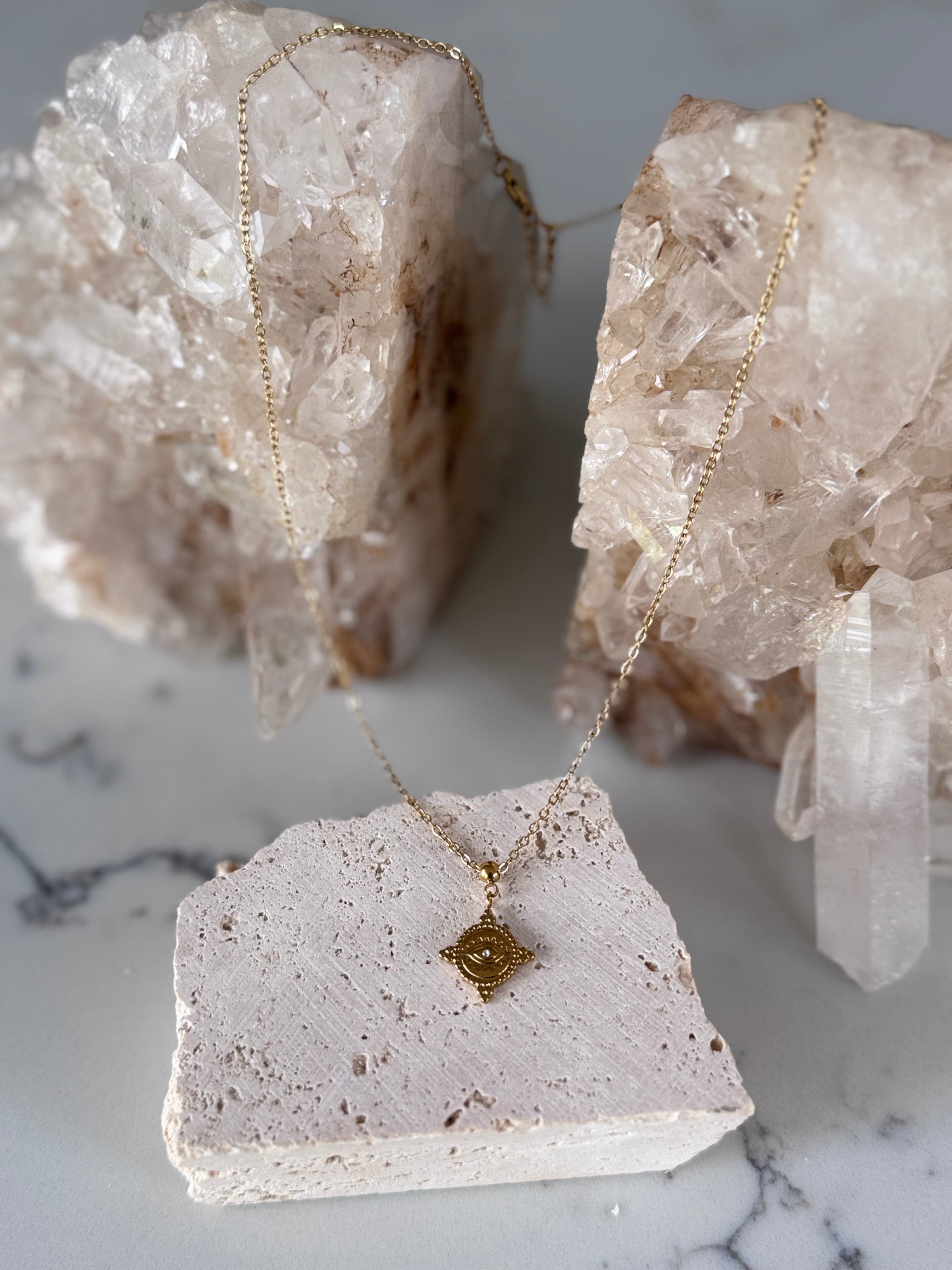 Eye pendant necklace LittleLintons