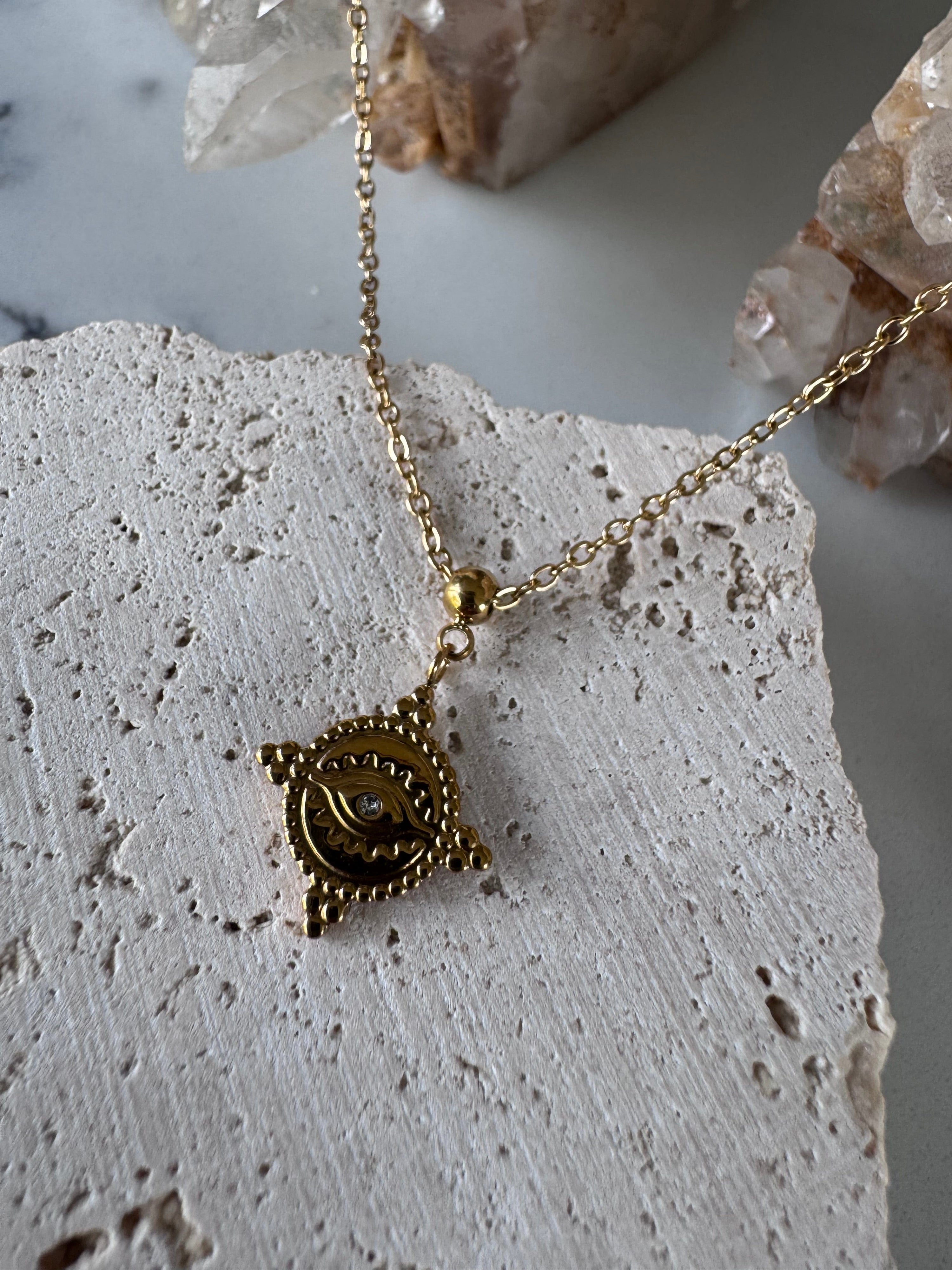 Eye pendant necklace LittleLintons