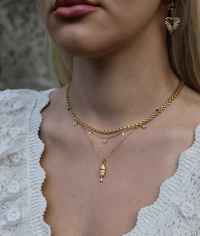 Fish necklace LittleLintons