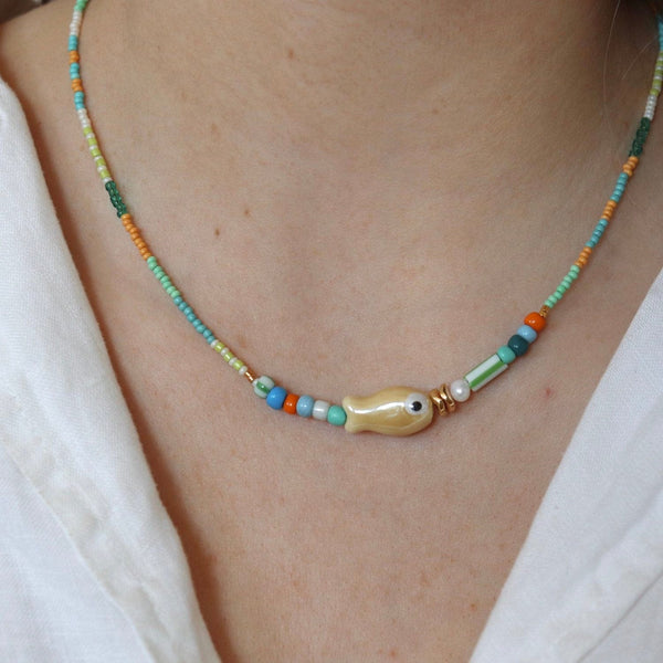 Fishy necklace LittleLintons