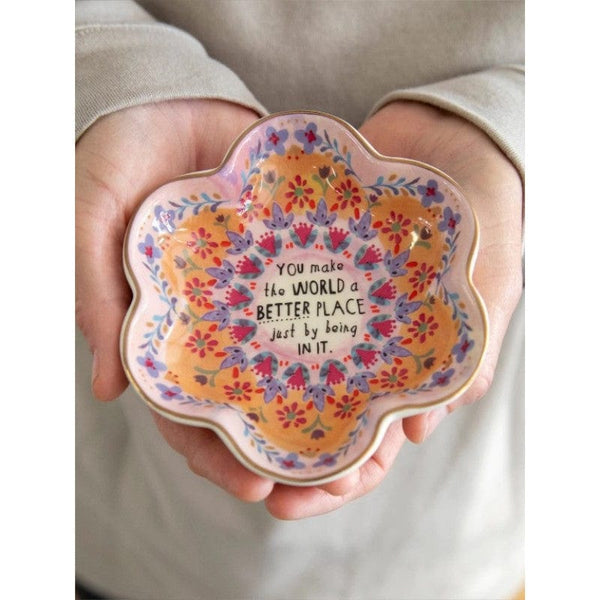 Flower world dish LittleLintons