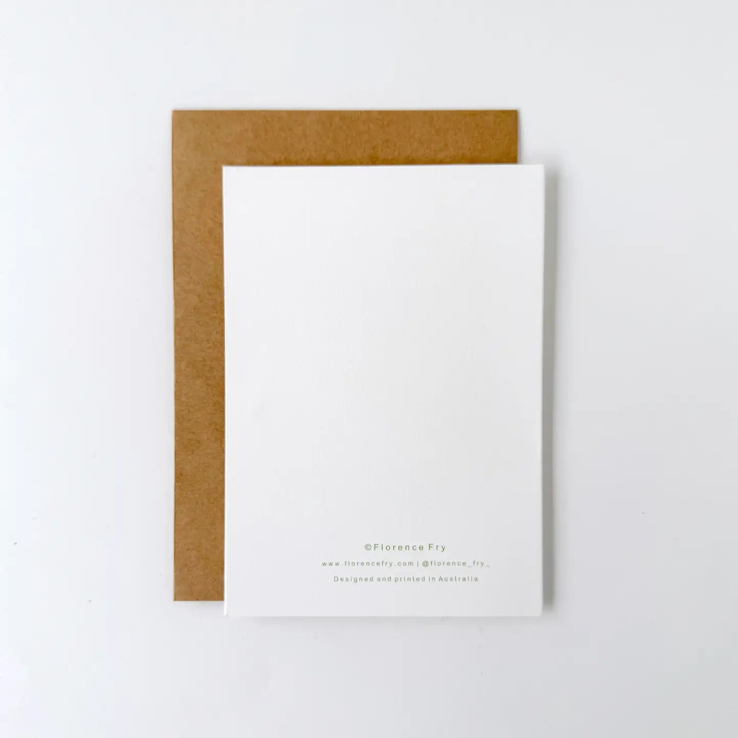 Flowers card LittleLintons