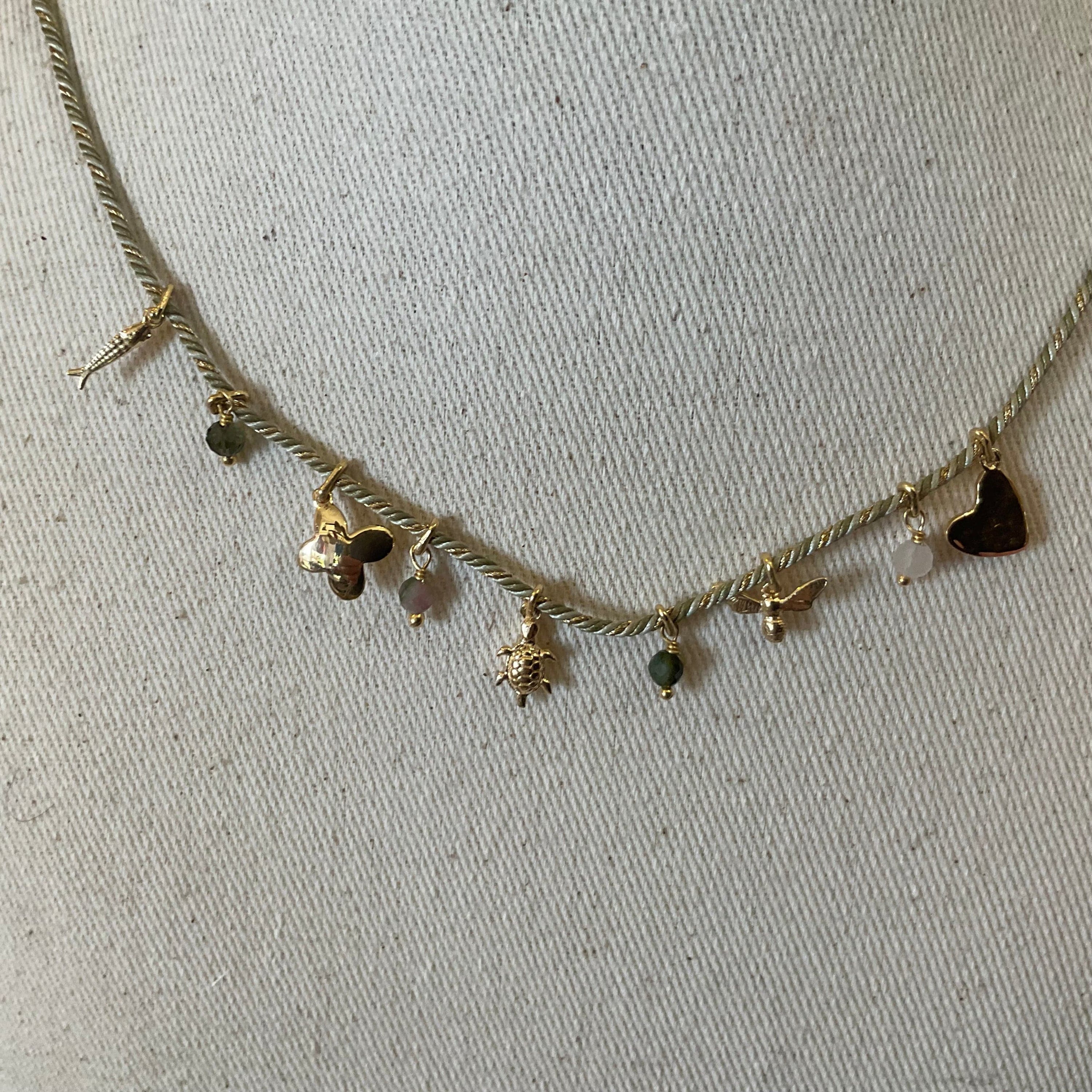 French charm necklace LittleLintons