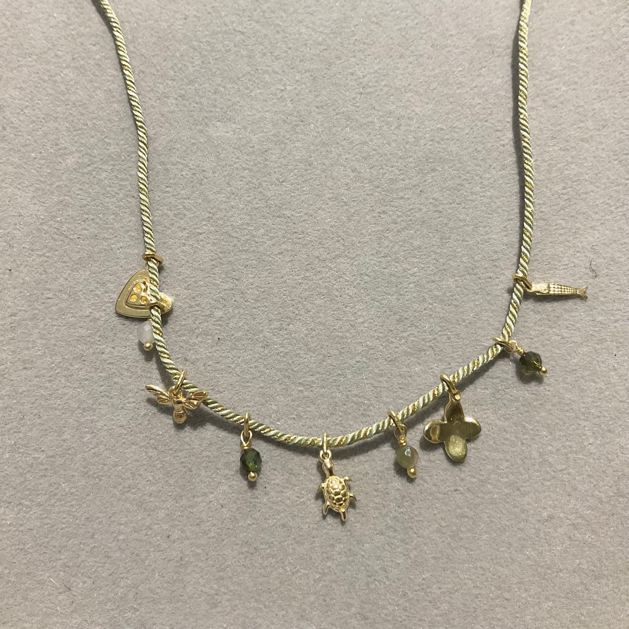 French charm necklace LittleLintons