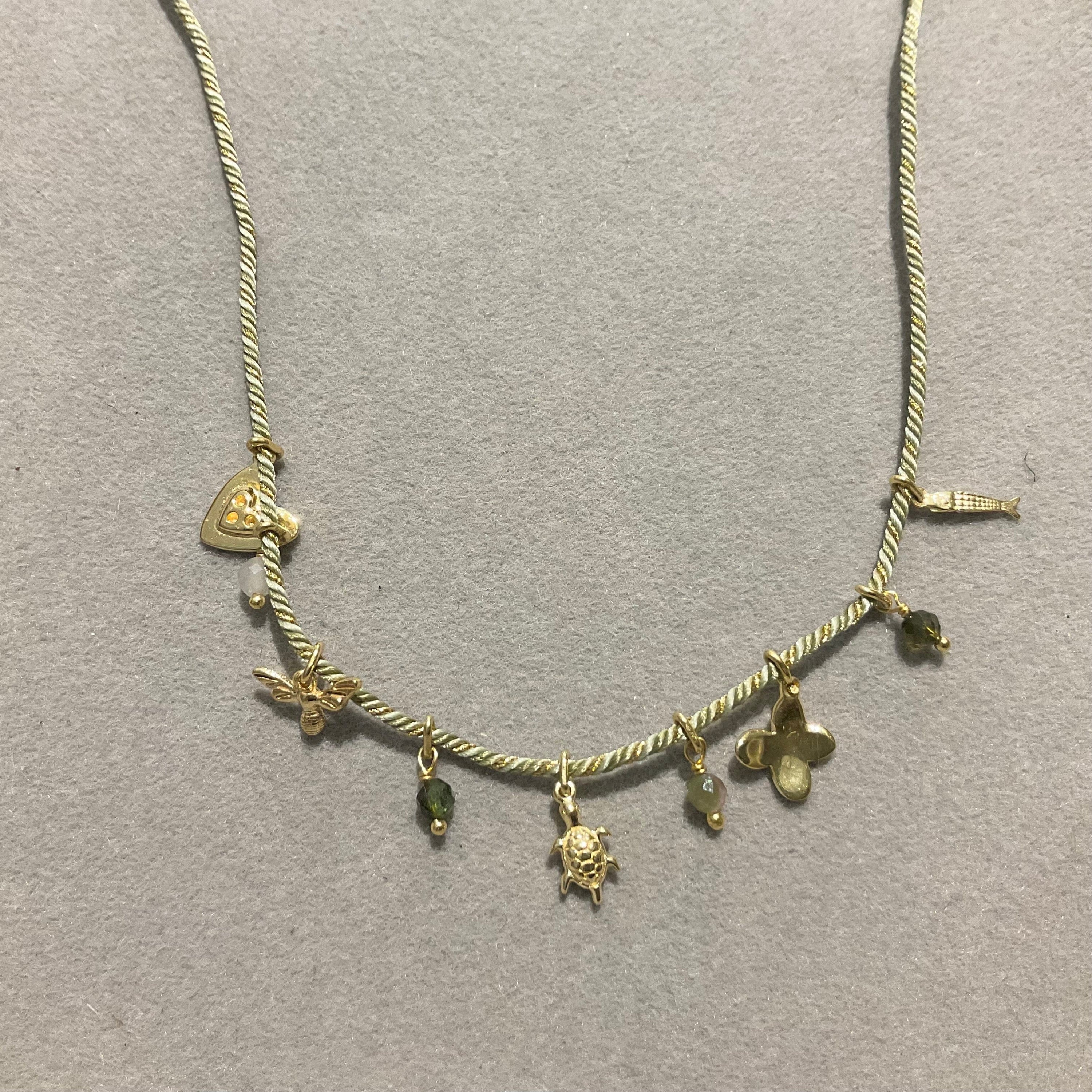 French charm necklace LittleLintons