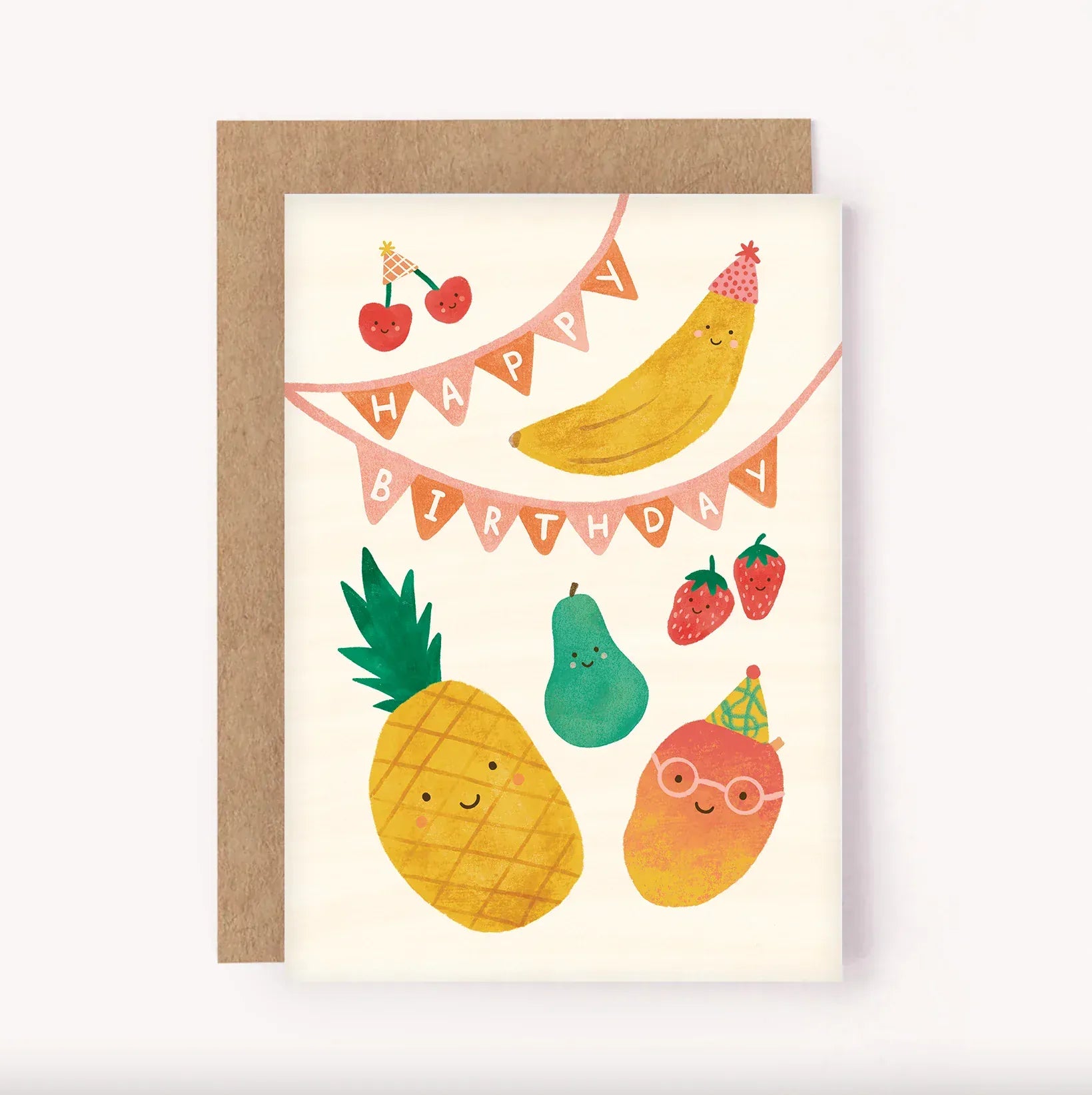 Fruity birthday card LittleLintons