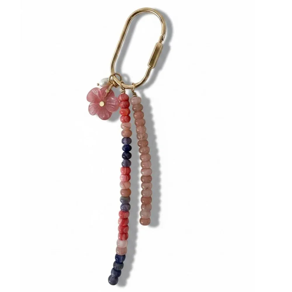 Gemstone keyring LittleLintons