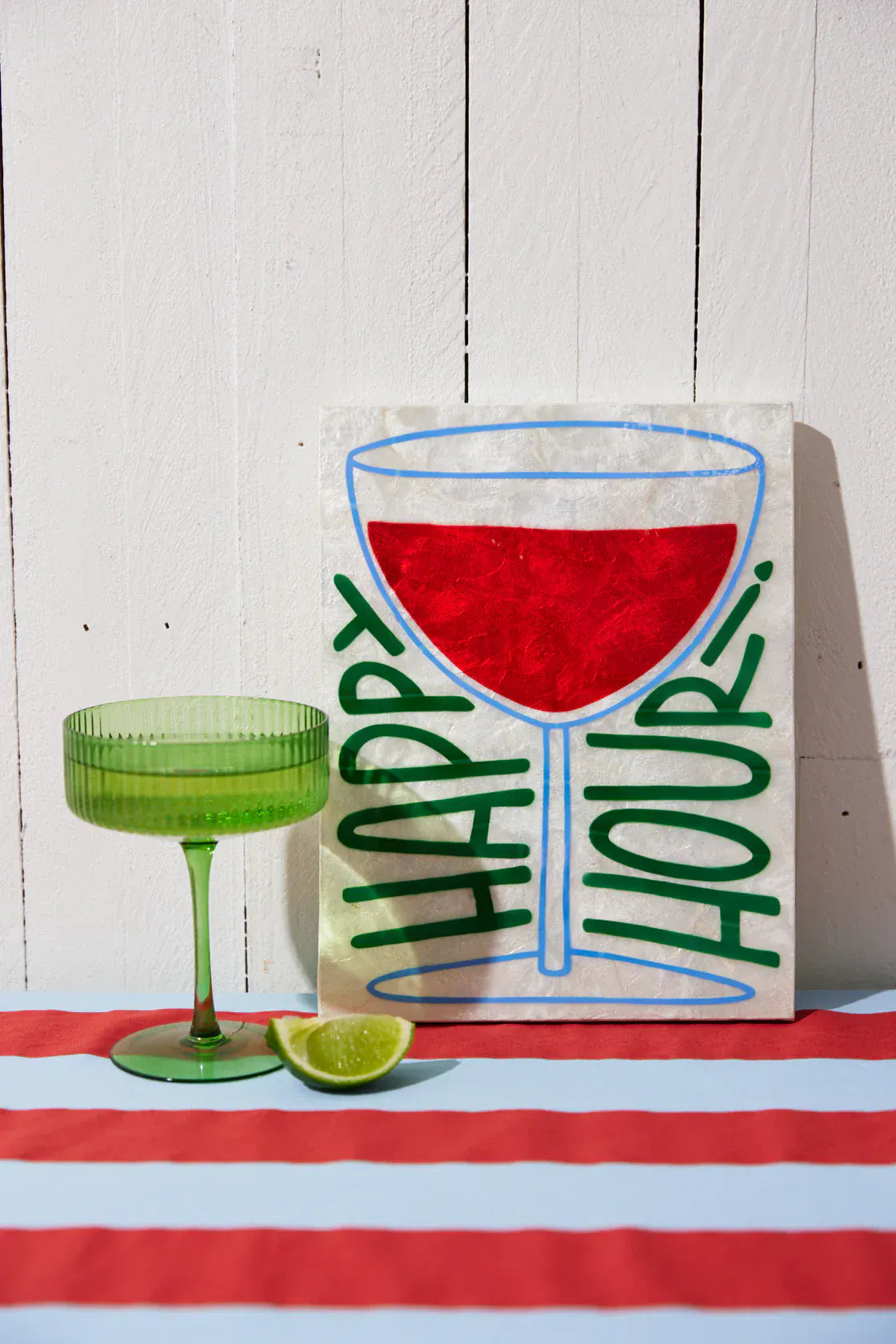Happy hour wall hanger LittleLintons