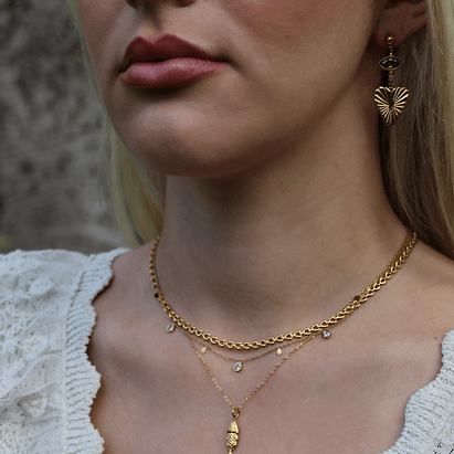 Heart chain necklace LittleLintons
